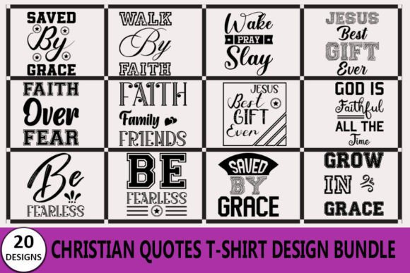 Christian Quotes T-Shirt Bundle: A Practical Review for Digital Sellers