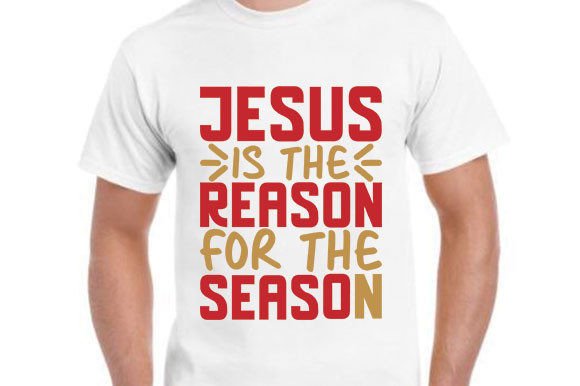 Christmas Svg Design, Jesus is the Reason