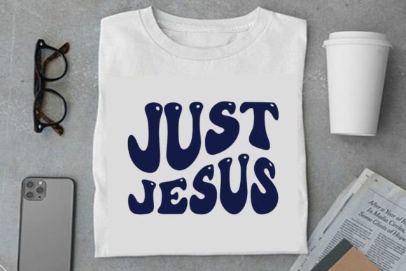 Retro Christian Design, Just Jesus Graphics