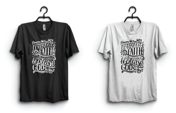 Typography Christian T-Shirt Design: A Fresh Graphic Asset for Faith-Based Branding